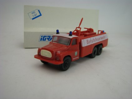 Tatra 148 cisterna Hasiči Beruwsfeuerwehr HOYERSWERDA 1:87 Igra