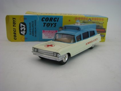 Cadillac Superior Ambulance Retro serie 437 1:50 Corgi