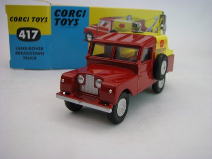 Land Rover Breakdown Truck Odtahovka Retro serie 417 1:50 Corgi
