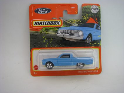 Ford Ranchero Blue Matchbox Blister