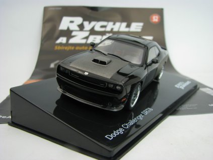 Časopis 52 Rychle a Zběsile s Dodge Challenger SRT8 2009 1:43 DeAgostini