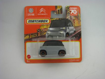 Citroen AMI Grey 70 Years Matchbox blister