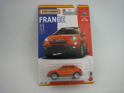Fiat 500X 2016 Matchbox France