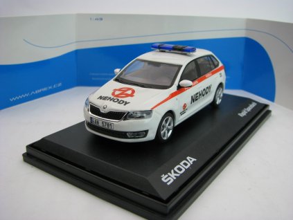 Škoda Rapid Spaceback 2013 DP Praha Nehody 1:43 Abrex