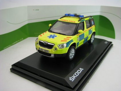 Škoda Yeti ZZS Pardubického Kraje Původní typ 1:43 Abrex