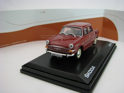 Škoda 1000MB 1964 Red Brick 1:43 Abrex