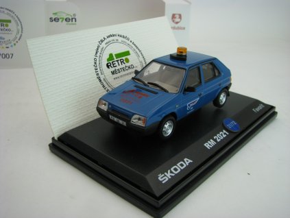 Škoda Favorit 1988 ČSAD Pardubice Retroměstečko Pardubice 2021 1:43 Abrex Seven Models