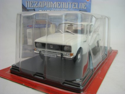 Moskvič 1500 1976 White s časopisem 1:24 Hachette