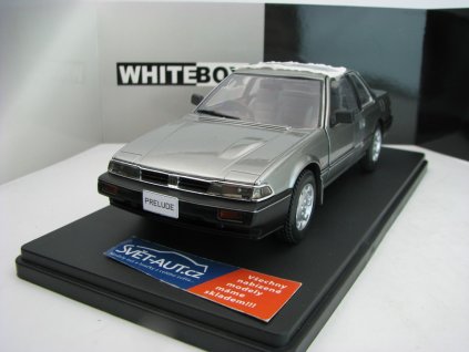 Honda Prelude 1985 Grey 1:24 WhiteBox