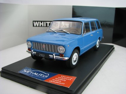 Lada 2102 Estate světle Modrá 1:24 WhiteBox
