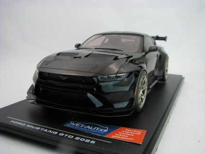 Ford Mustang GTD 2025 Black 1:18 Ixo