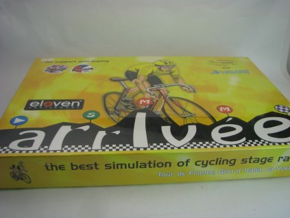 Arrivée - cyklistická desková hra Šrajer