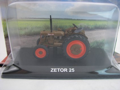 Časopis Legendární Traktory 1 s modelem Zetor 25 1:43 Hachette