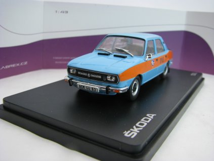 Škoda 120L 1984 Spoje Modrá 1:43 Abrex