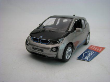 BMW i3 Beige Pull back 1:32 Kinsmart