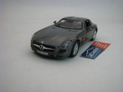 Mercedes-Benz SLS AMG Grey Pull Back 1:36 Kinsmart