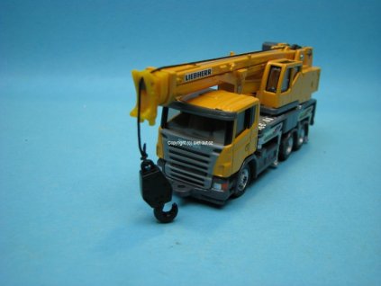 Scania teleskopický jeřáb Liebher 1:87 Siku Super 1859