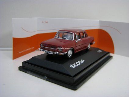 Škoda 110L 1973 1:72 Ruby Red Abrex