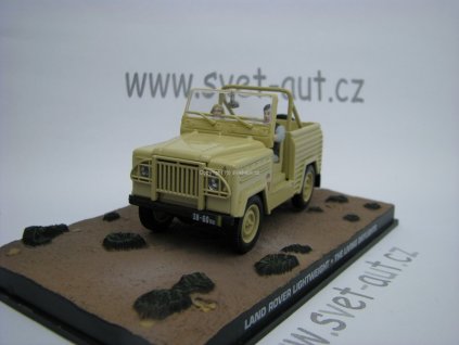 Land Rover Lightweight The Living Daylights James Bond 1:43 Universal Hobbies