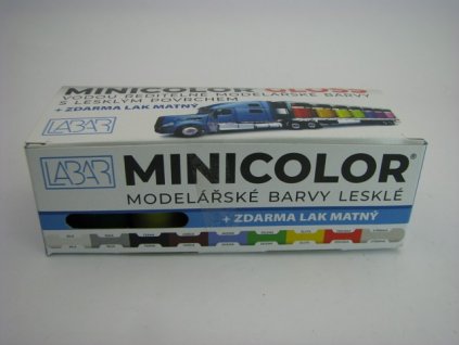 Modelářské barvy Minicolor lesklé Labar