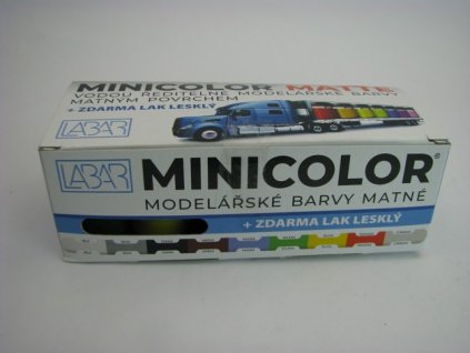 Modelářské barvy Minicolor matné Labar