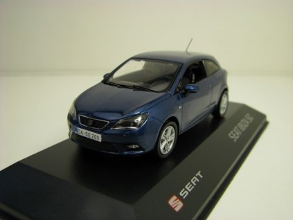 Seat Ibiza SC Blue metallic 1:43 i - Scale