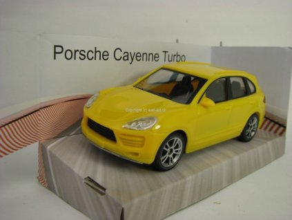 Porsche Cayenne Turbo Yellow 1:43 Mondo Motors