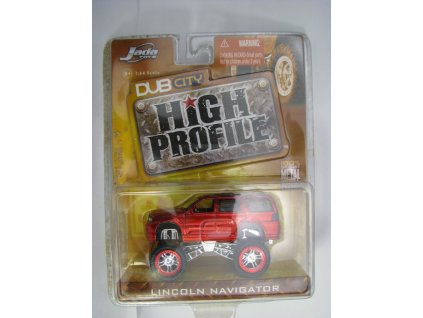 Lincoln Navigator DUB city Red 1:64 High Profile Jada Toys