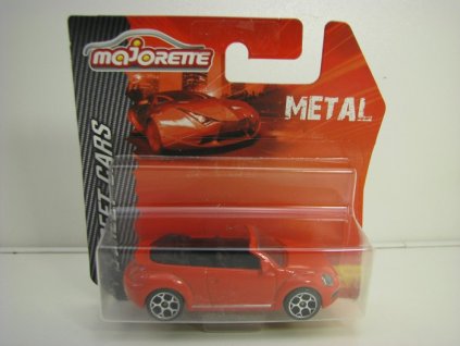 Autíčko Volkswagen Beetle Cabrio red 1:60 Majorette blistr