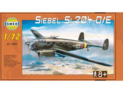 Letadlo Siebel Si 204 D/E1:72 Směr 0935