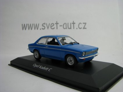 Opel Kadett C 1974 Blue 1:43 Maxichamps