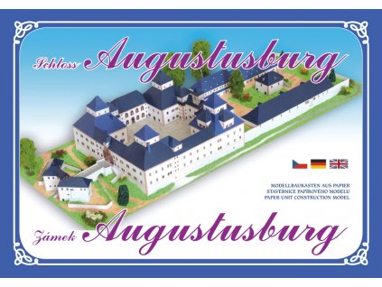 Zámek Augustburg vystřihovánka 1:300
