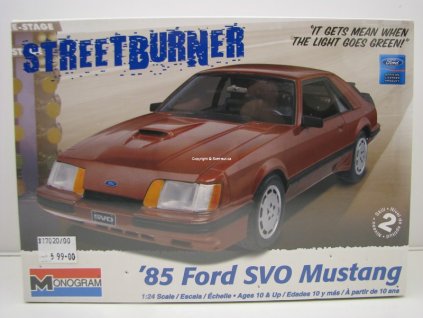 Ford SVO Mustang 1985 1:24 Kit Monogram