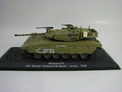 Tank Merkava III Israel 1990 1:72 Atlas edition
