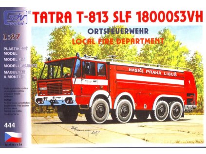 Tatra T-813 8x8 SLF 18000S3VH SDH Praha - Libuš 1:87 SDV 444