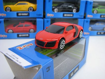 Audi R8 V10 Red 1:64 2-Play traffic