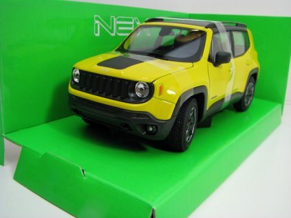 Jeep Renegade Trailhawk Yellow 1:24-27 Welly