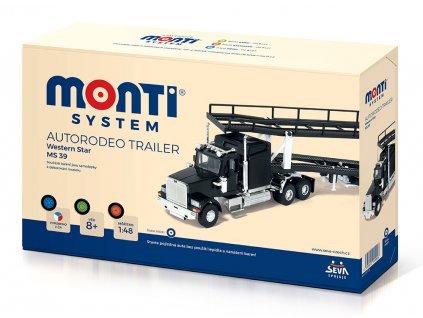 Western Star Autorodeo Trailer 1:48 SEVA Monti System 0107-39