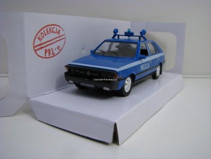 FSO Polonez 1972 Milicja Blue 1:43 Daffi