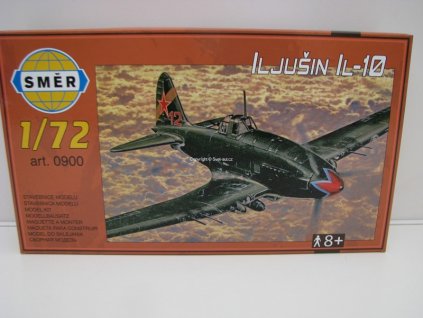 Letadlo Iljušin IL-10 stavebnice 1:72 Směr