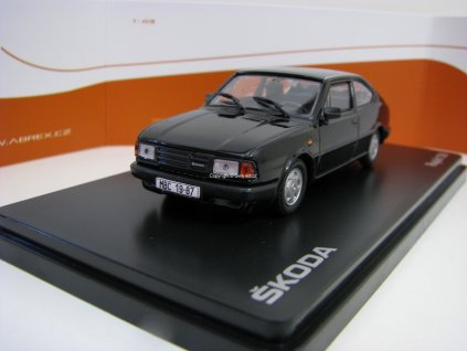 Škoda Rapid 136 (1987) Černá 1:43 Abrex