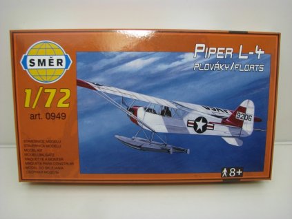 Letadlo Avia Piper L-4 Plováky 1:72 Směr 0949