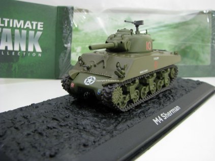 Tank M4 Sherman 1:72 Ultimate tank Collection Atlas