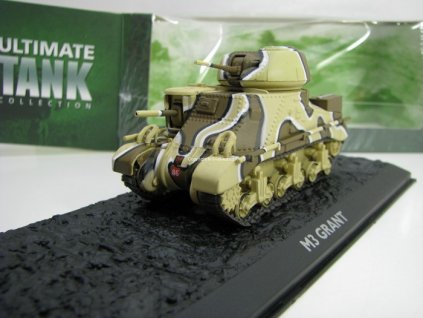 Tank M3 Grant 1:72 Ultimate tank Collection Atlas