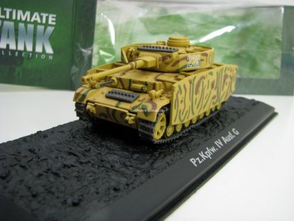 Tank Pz.Kpw. IV Ausf. G 1:72 Ultimate tank Collection Atlas