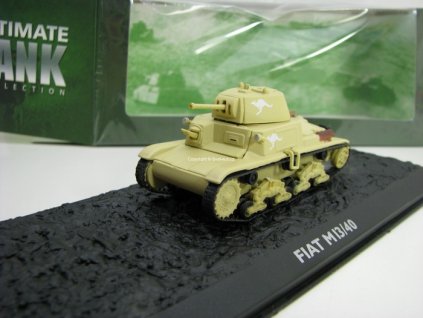 Tank Fiat M 13/40 1:72 Ultimate tank Collection Atlas