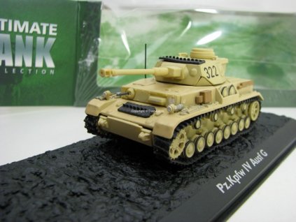 Tank Pz.Kpfw. IV Ausf. G 1:72 Ultimate tank Collection Atlas