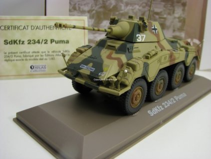Sd.Kfz. 234/2 Puma 1:43 Atlas