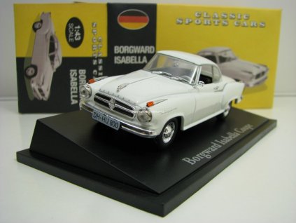 Borgward Isabella Coupe White 1:43 Atlas Edition
