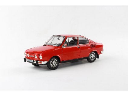Škoda 110R Coupé 1980 Racing Red 1:18 Abrex